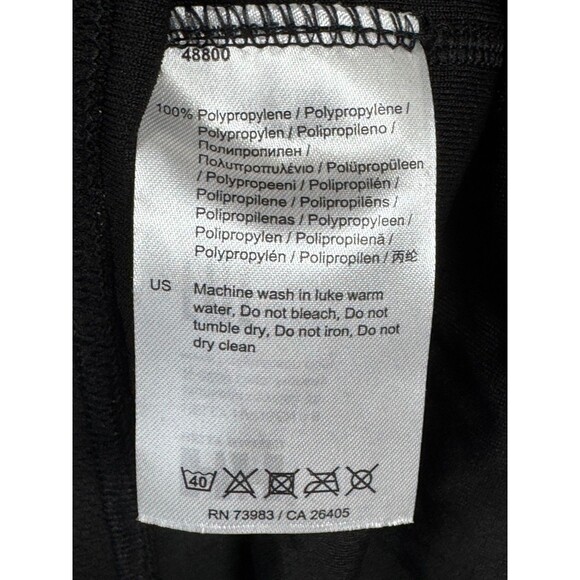 Helly Hansen HH Lifa Base Layer Top Womens Small Black Stripe Crew Long Sleeve - Picture 10 of 12